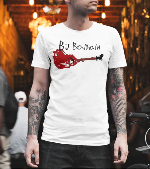 BJ Barham Red Guitar Pearl 2025 T-Shirt