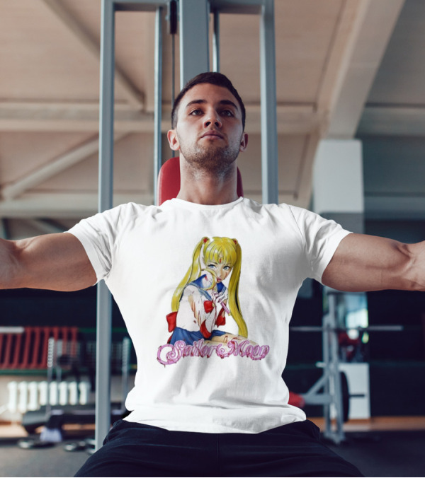 Bl00dina Sailor Moon Anime Mirror And Lipstick T-Shirt