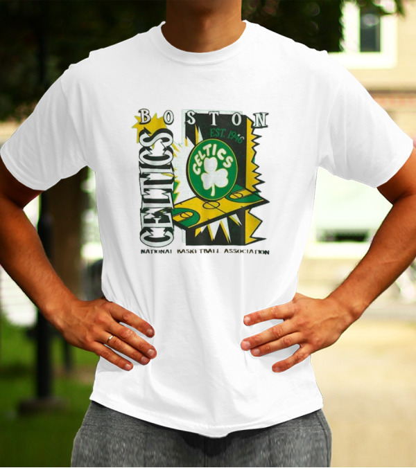 Boston Celtics EST 1946 Mitchell & Ness Youth Retro ’90s National Basketball Association T-Shirt