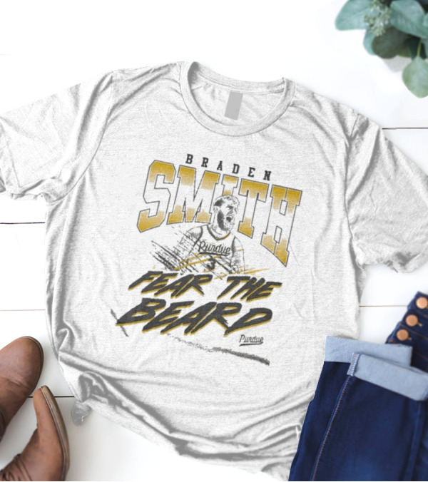 Braden Smith Fear The Beard Purdue Basketball T-Shirt
