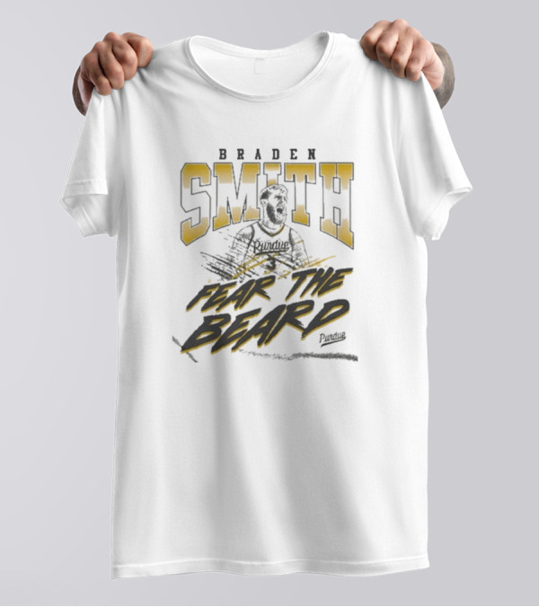 Braden Smith Fear The Beard Purdue Basketball T-Shirt