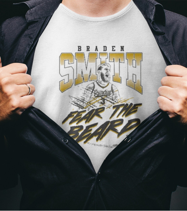 Braden Smith Fear The Beard Purdue Basketball T-Shirt