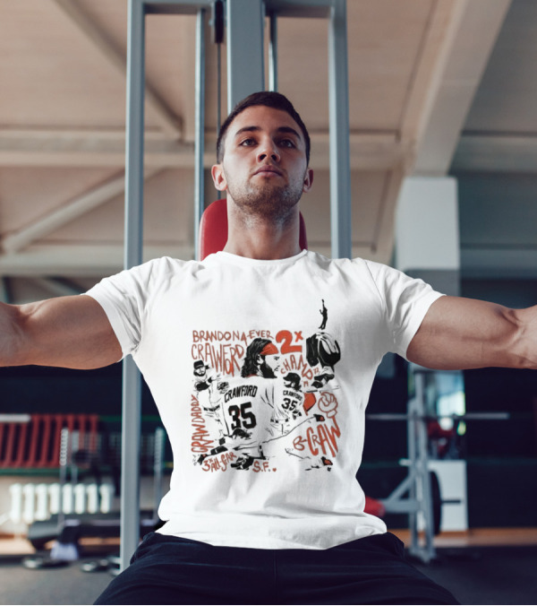 Brandon Crawford Forever Two Time Champion San Francisco Giants S.F. T-Shirt
