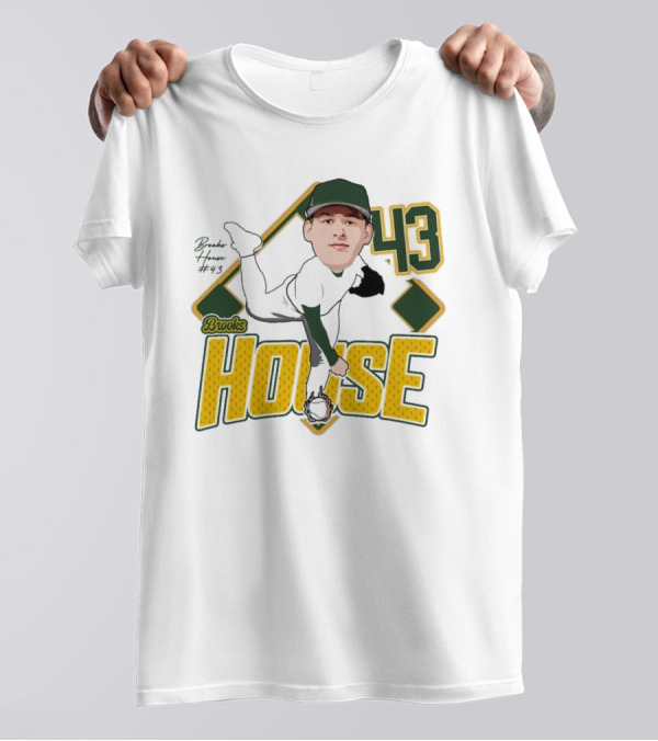 Brooks House 43 Baseball 2025 T-Shirt