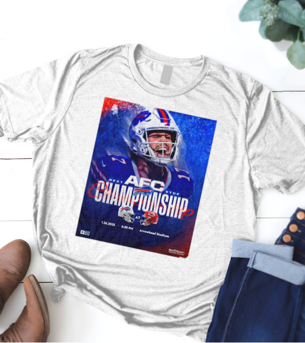 Buffalo Bills Vs Kansas City Chiefs AFC Championship 1.26.2025 Arrowhead Stadium T-Shirt