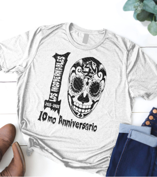 Los Ingobernables 10mo Aniversario BUSHI X LIJ 2025 T-Shirt