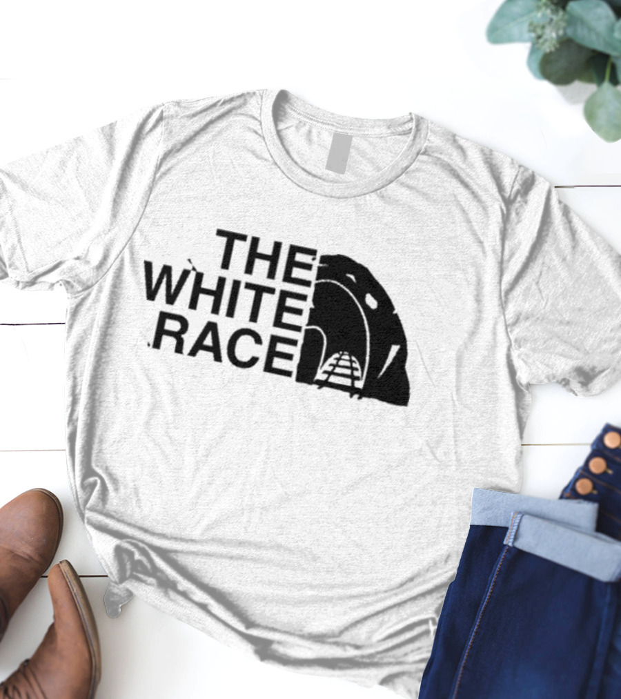 Fella Wearing The White Race T-Shirt
