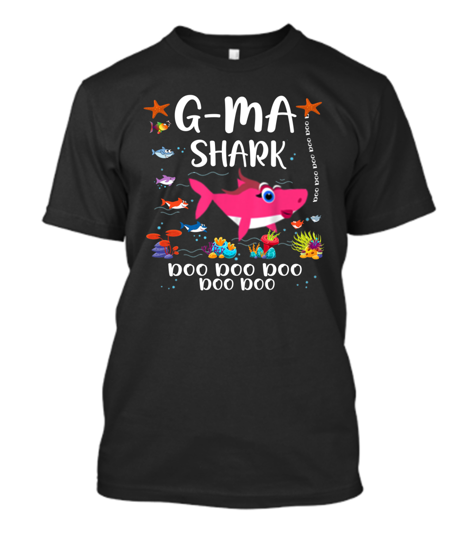 G Ma Shark Doo Doo Doo Doo Matching Family Shark T-Shirt