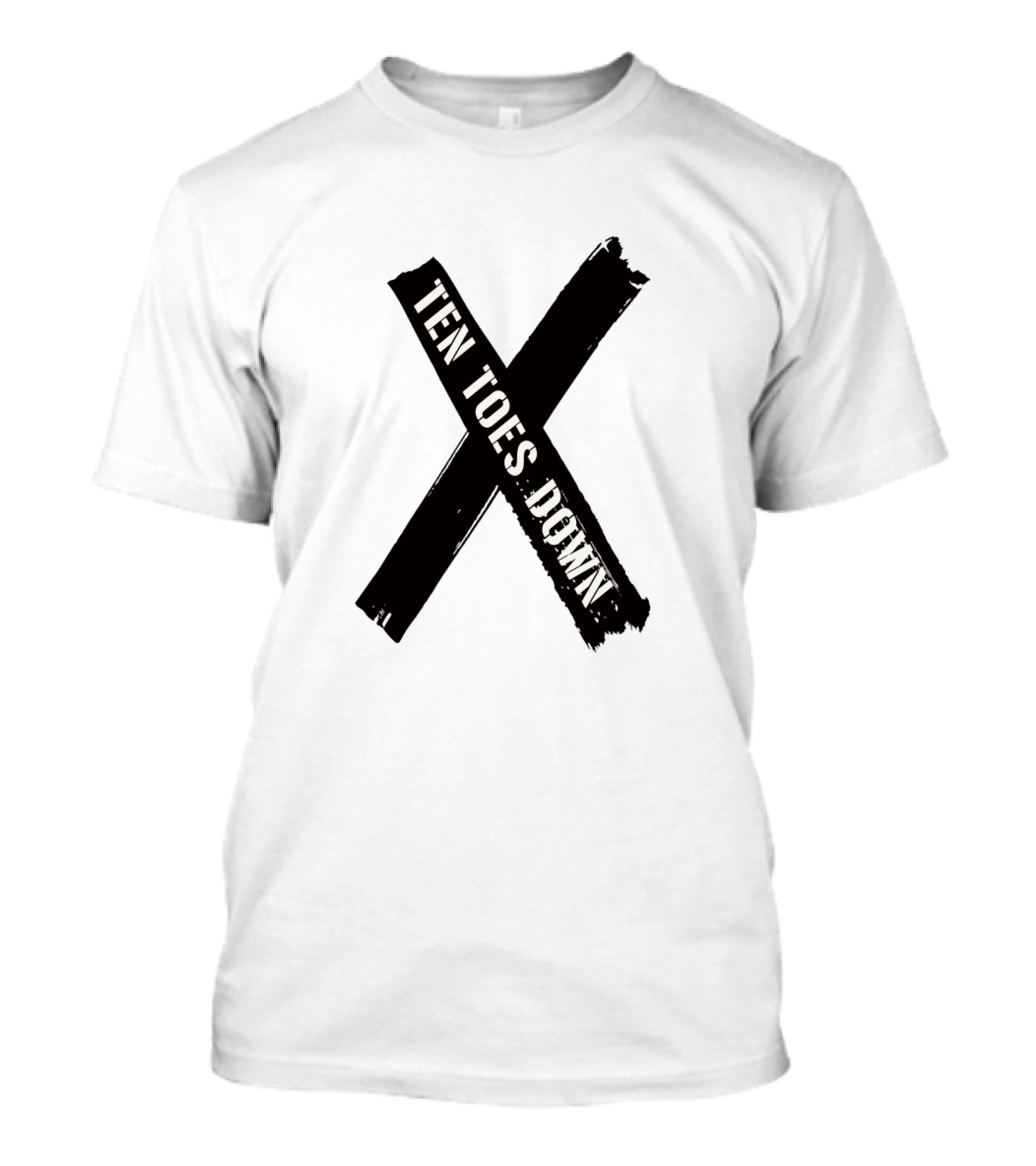 Deestroying Merch LIMITED Ten Toes Down X T-Shirt