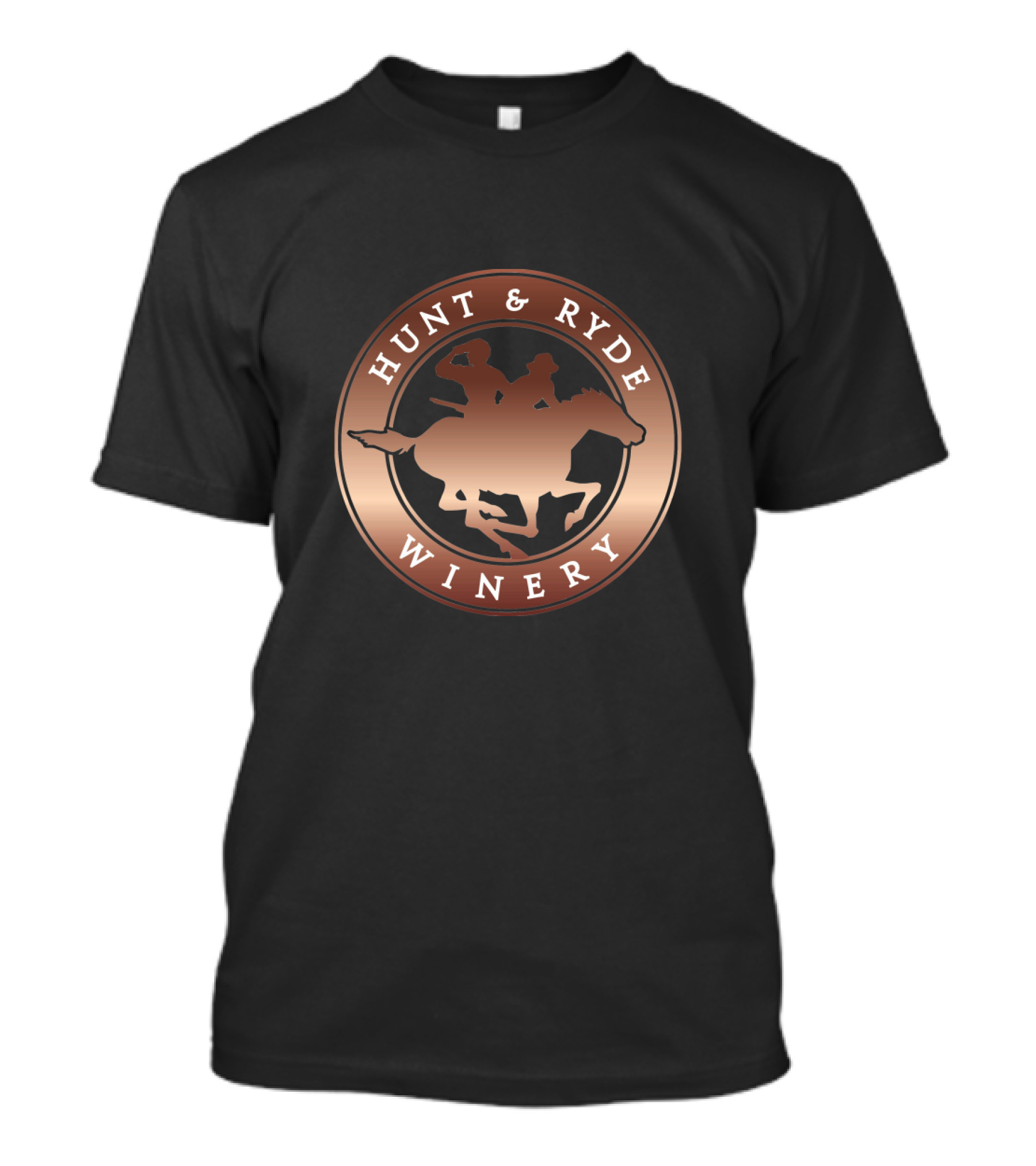 Hunt And Ryde Winery Riding Ranch T-Shirt