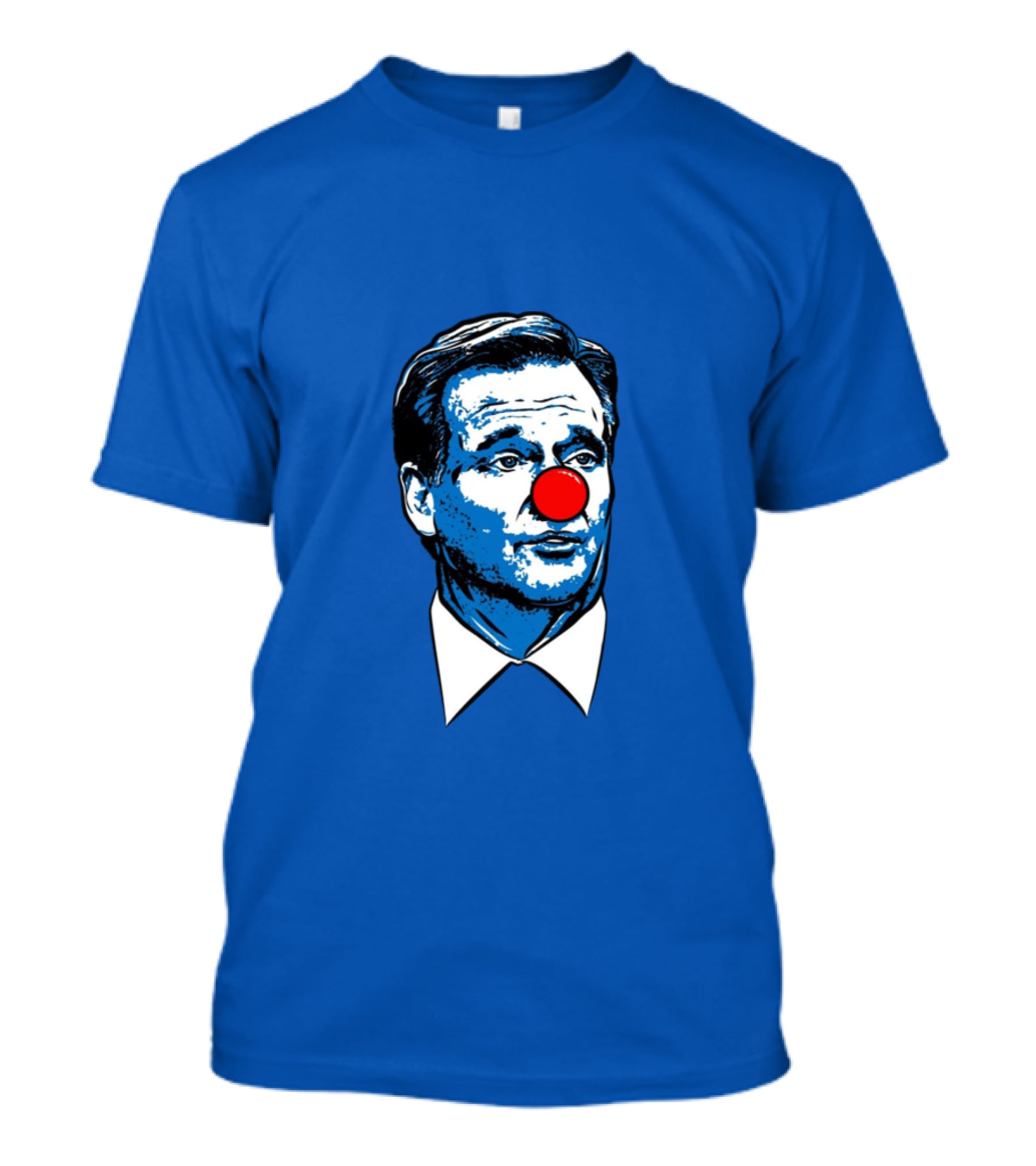 Goodell Clown Parody NFL Commissioner Red Nose Iconic Satire T-Shirt