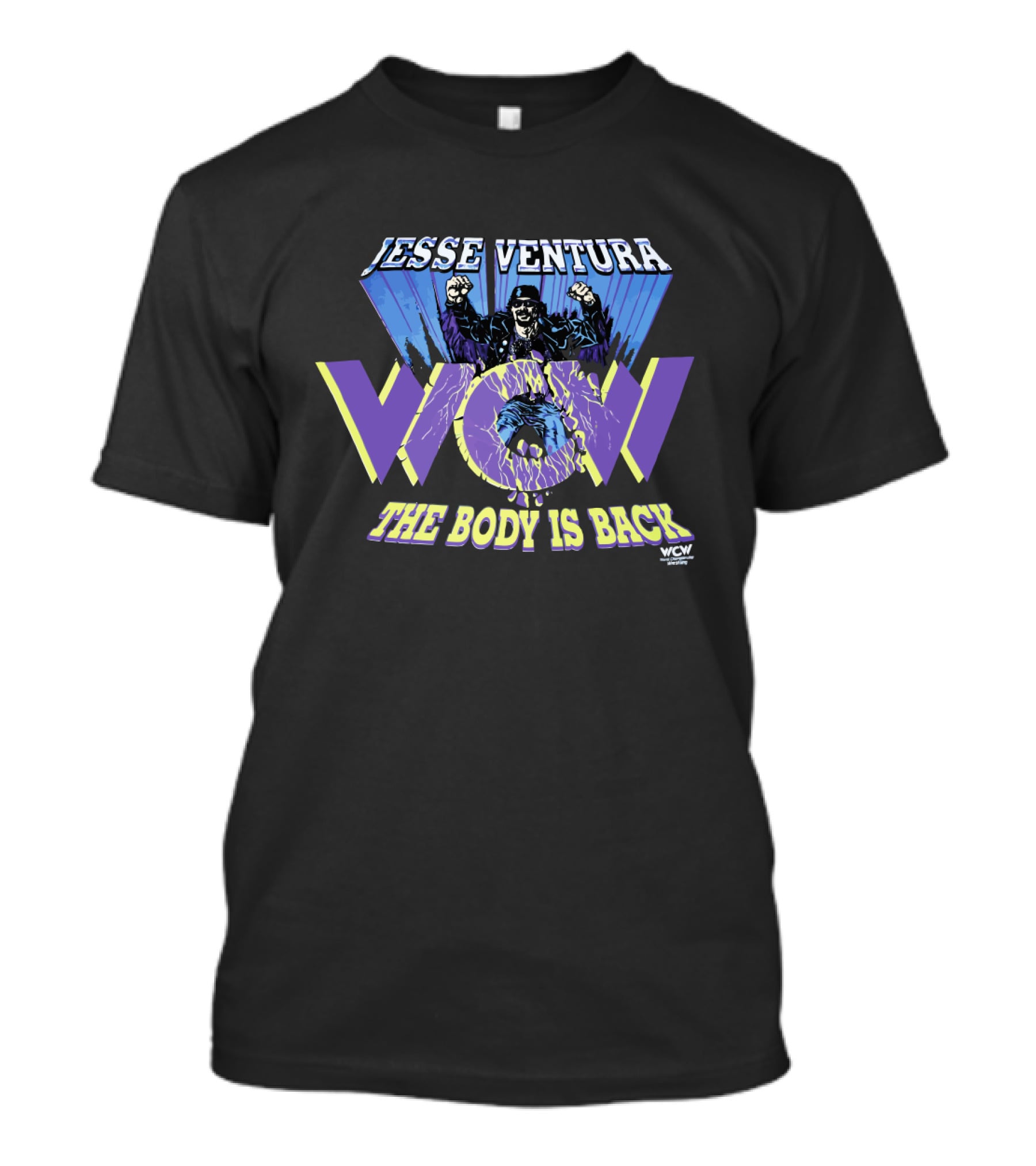 Jesse Ventura WCW The Body Is Back T-Shirt