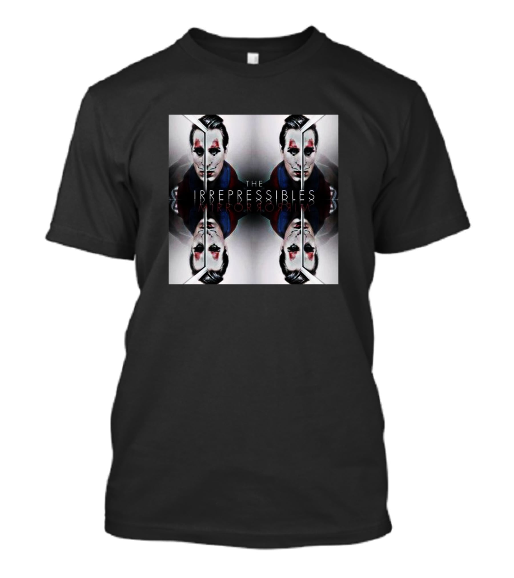 The Irrepressibles Mirror Mirror Quad Repetition Image T-Shirt