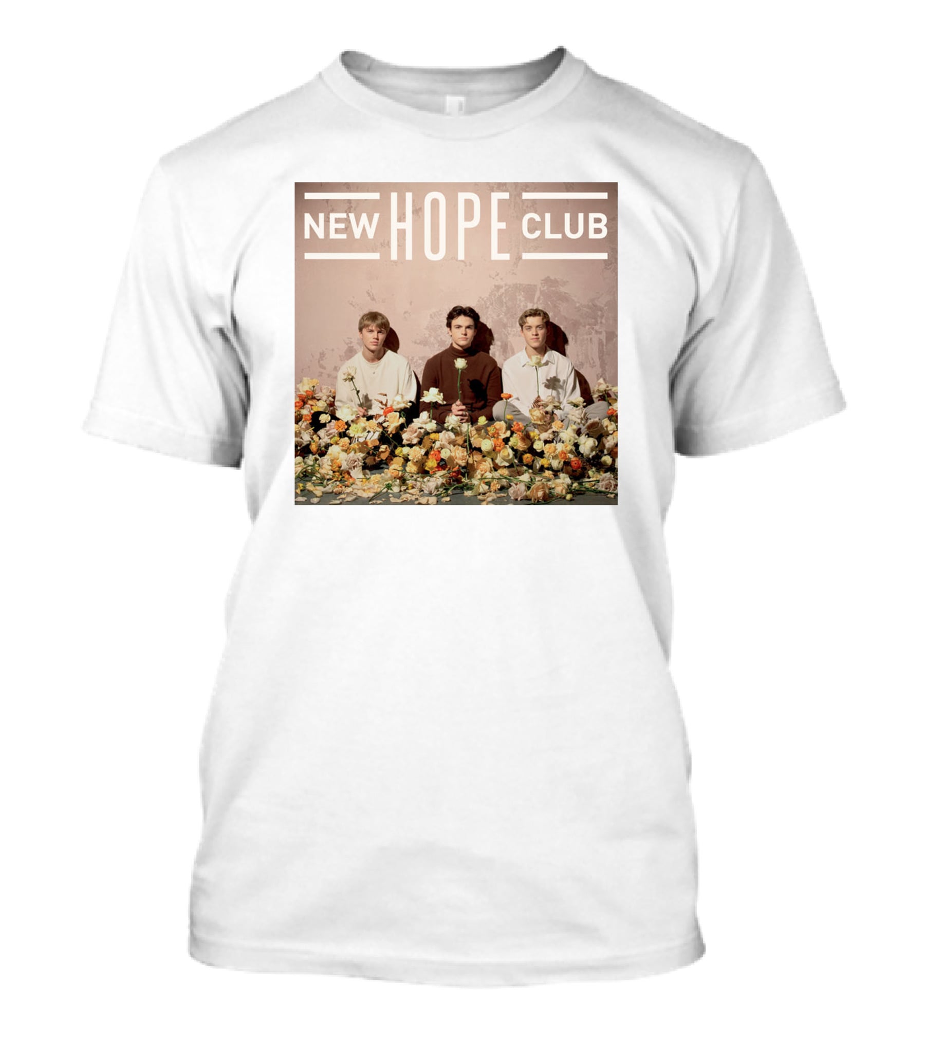 New Hope Club Album Cover Floral T-Shirt