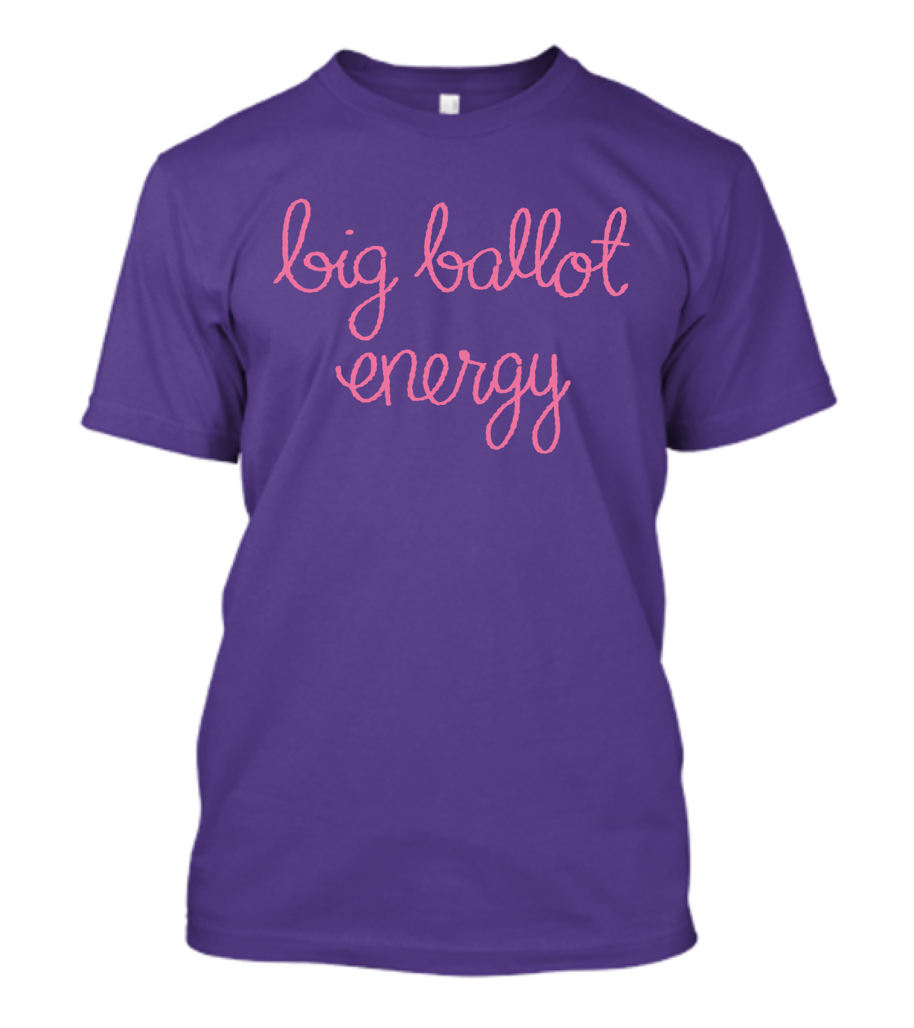 Big Ballot Energy Purple T-Shirt