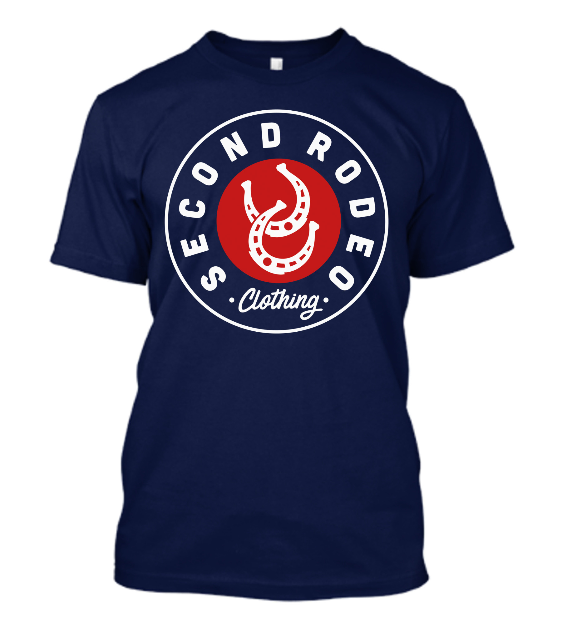 Second Rodeo Clothing Horseshoe Badge T-Shirt