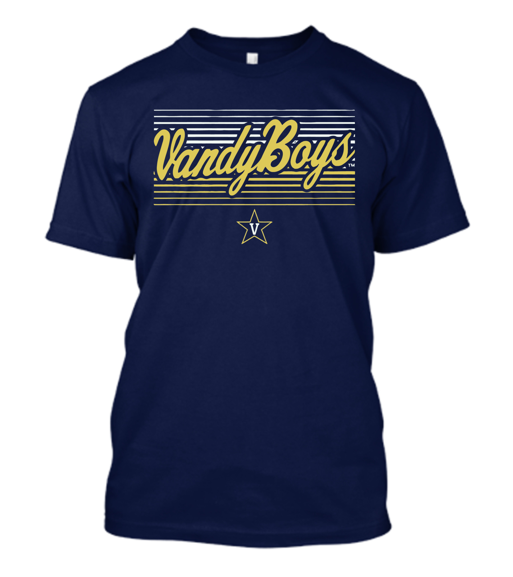 VandyBoys Vanderbilt Baseball Vandy Star T-Shirt