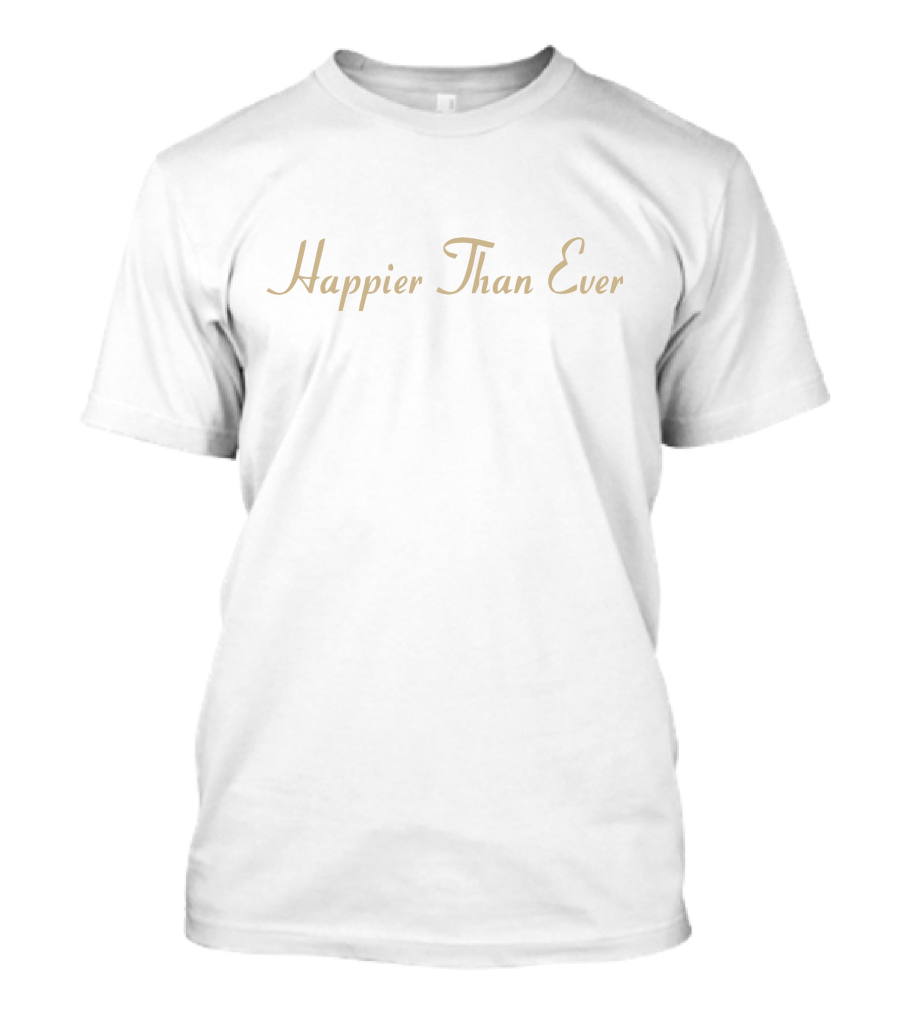 Happier Than Ever Billie Eilish Merch T-Shirt
