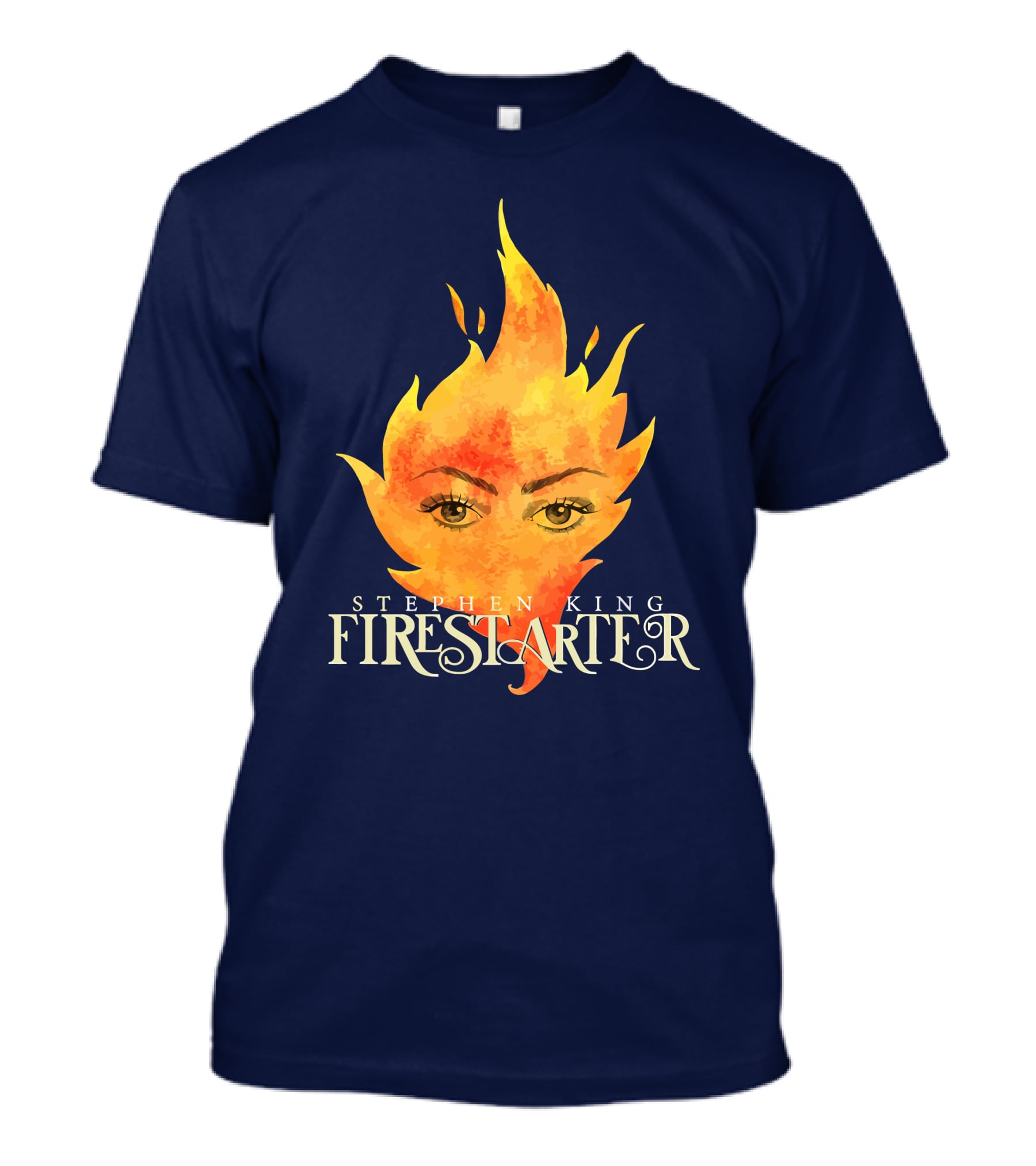 Stephen King Firestarter Fiery Eyes T-Shirt