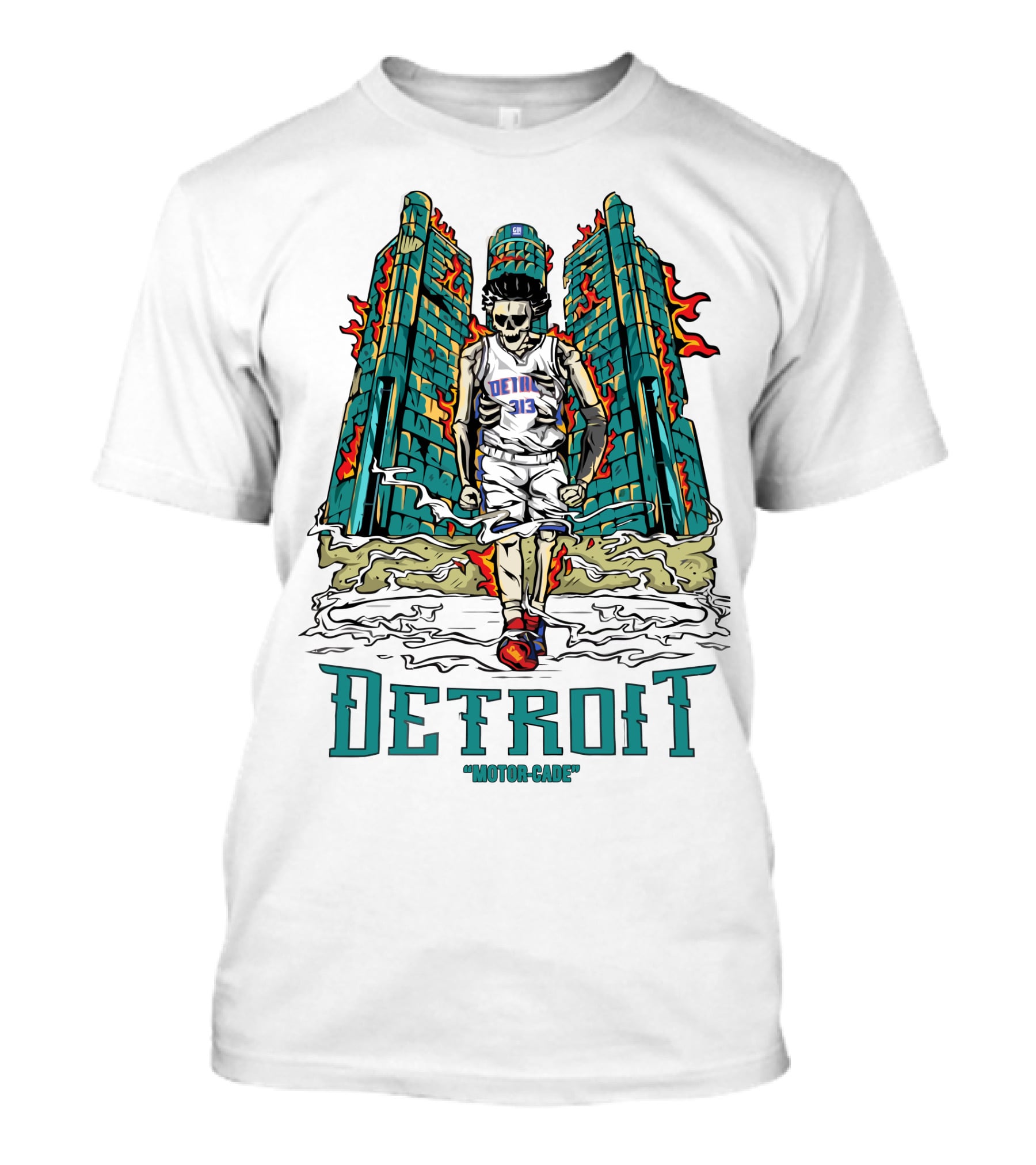 Detroit Motor-Cade 313 T-Shirt