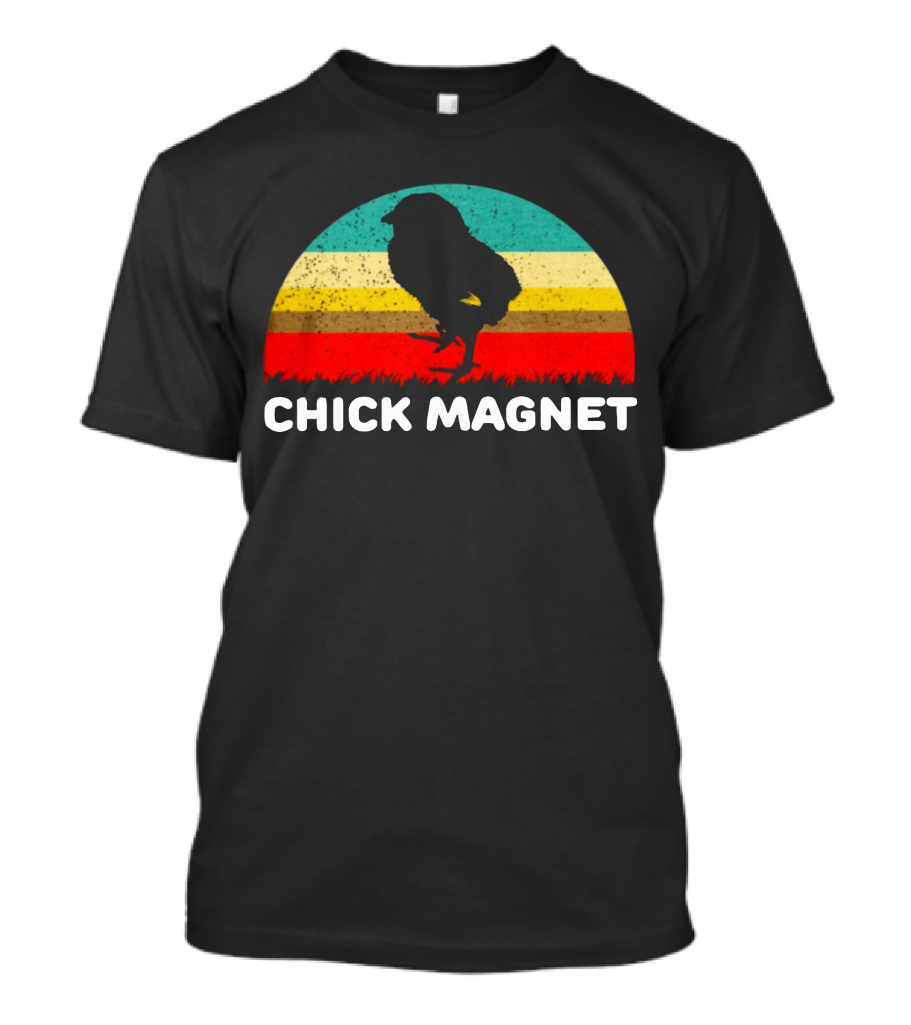 Kenny Omega Chick Magnet Retro Sunset T-Shirt