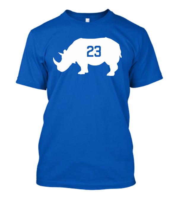 The Ryno 23 Obvious White Rhino T-Shirt