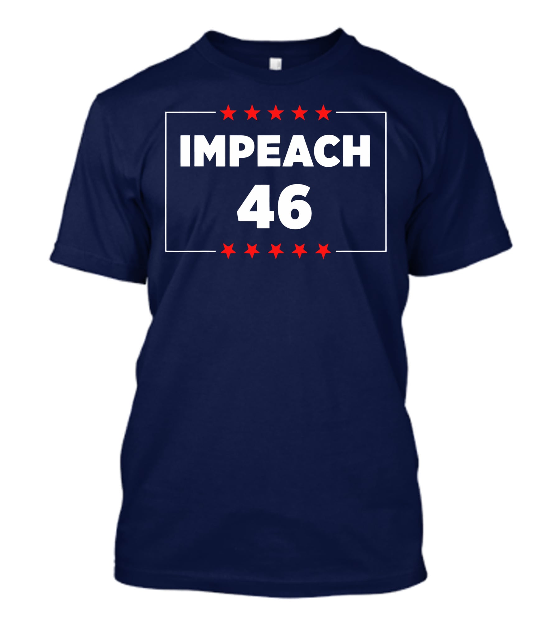 Impeach 46 Stars And Box T-Shirt