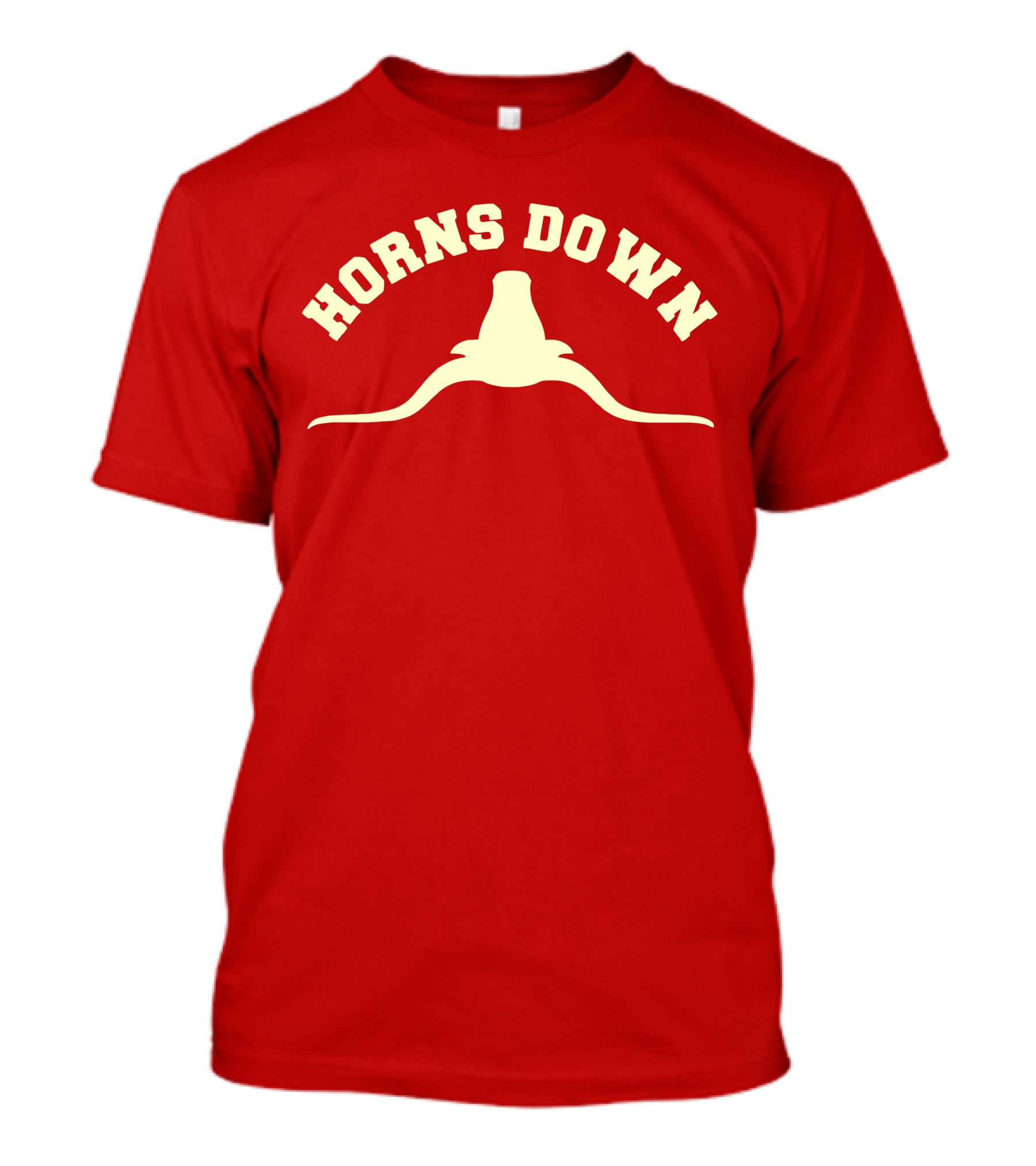 Horns Down Texas Tuck Fexas Longhorns Rivalry T-Shirt