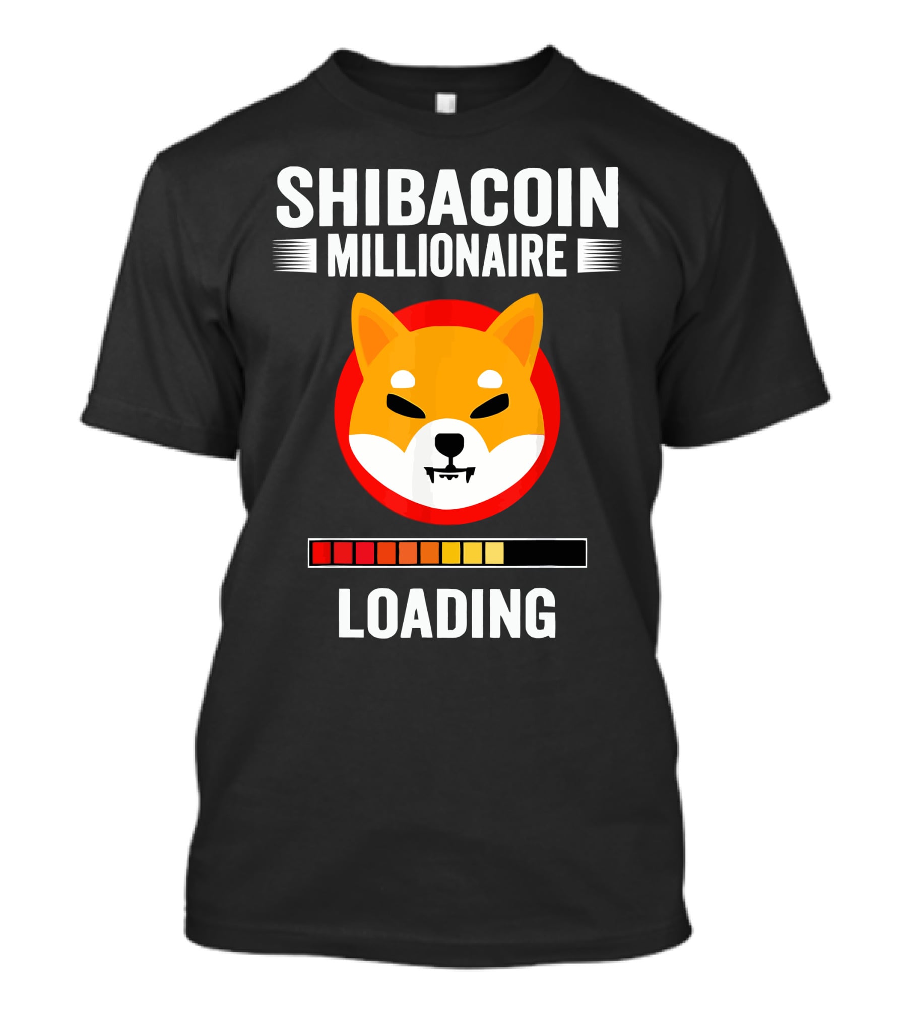 Shiba Coin Millionaire Loading T-Shirt
