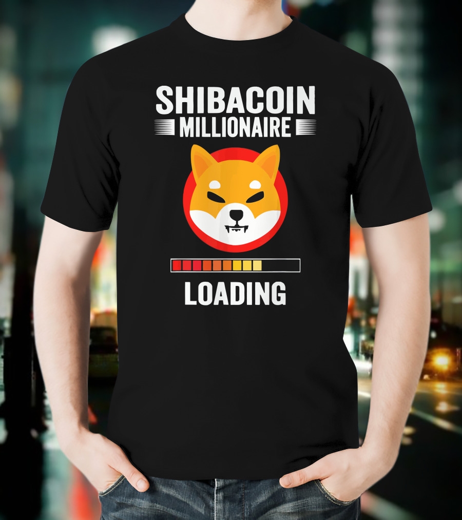 Shiba Coin Millionaire Loading T-Shirt