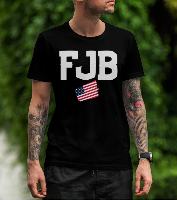 FJB America Joe Biden Essential Flag T-Shirt