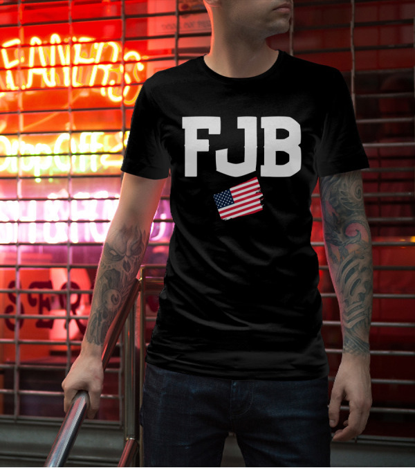 FJB America Joe Biden Essential Flag T-Shirt