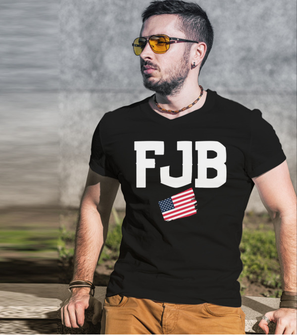FJB America Joe Biden Essential Flag T-Shirt