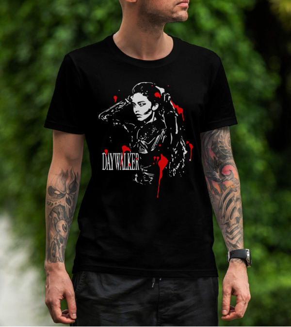 Valkyrae Daywalker Monochrome Red Drip T-Shirt