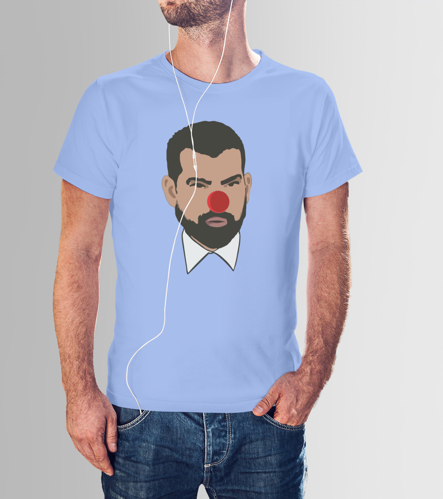 Ryan Sad Clown Red Nose T-Shirt