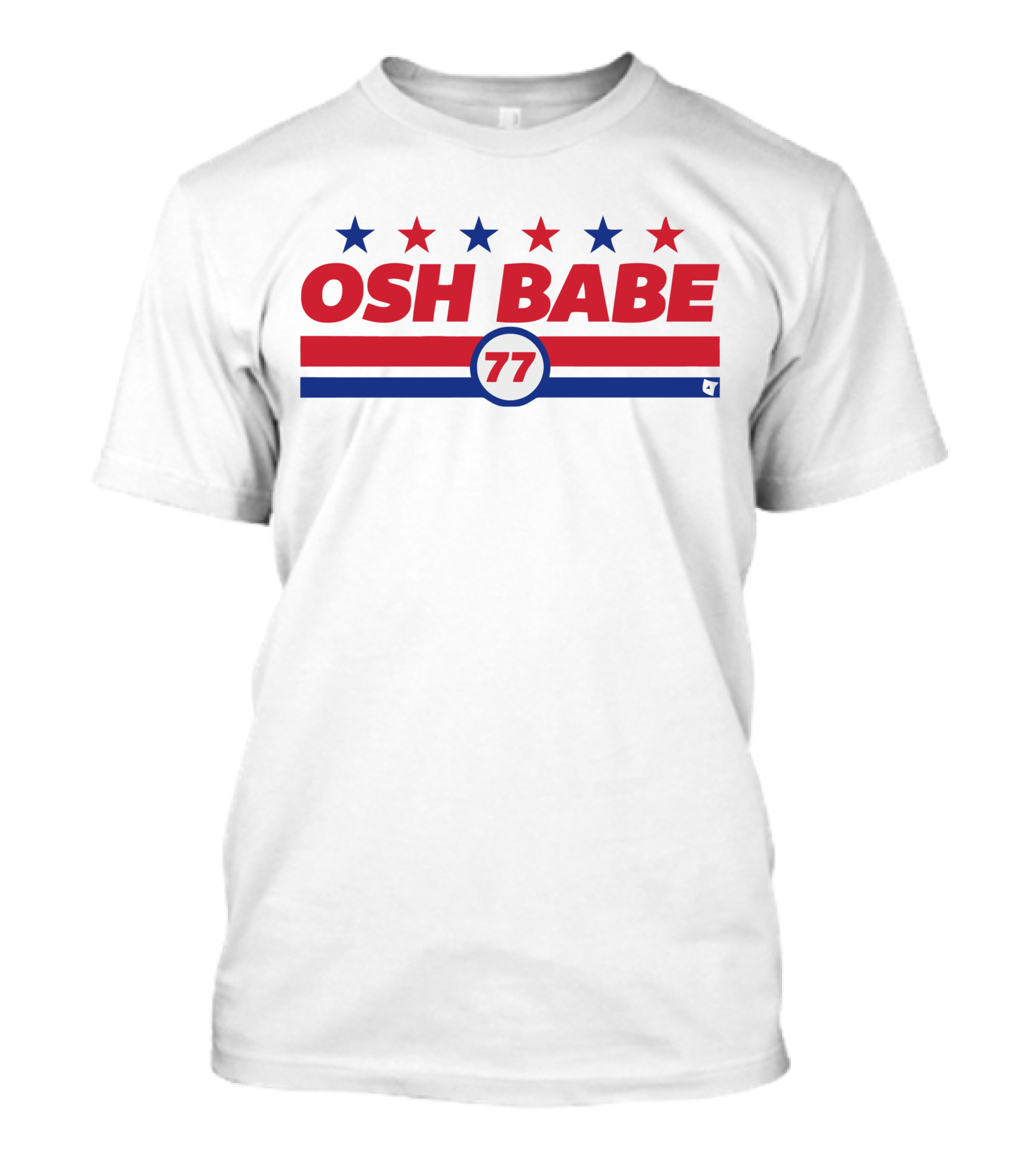 OSH BABE 77 Stars Stripes T.J. Oshie T-Shirt