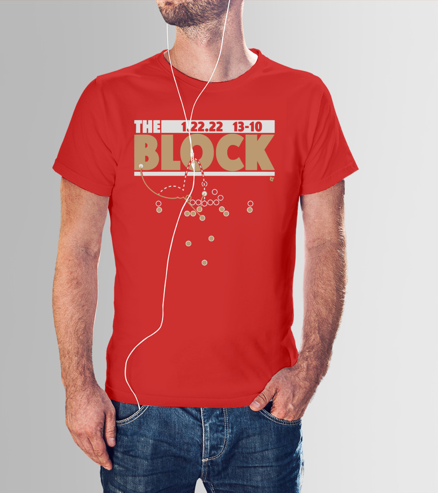 Block San Francisco 1.22.22 13-10 T-Shirt
