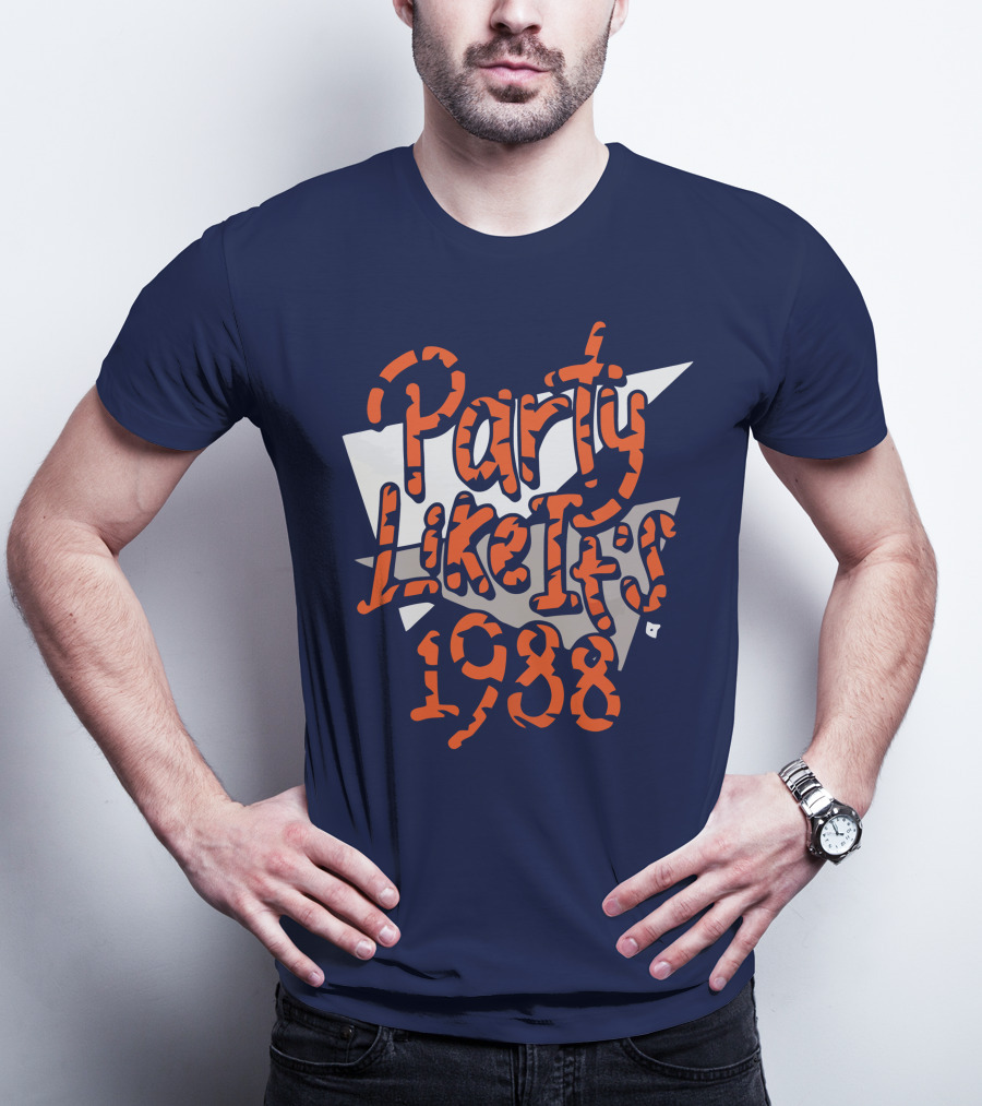 Cincinnati Party Like It's 1988 Retro Style Vintage T-Shirt
