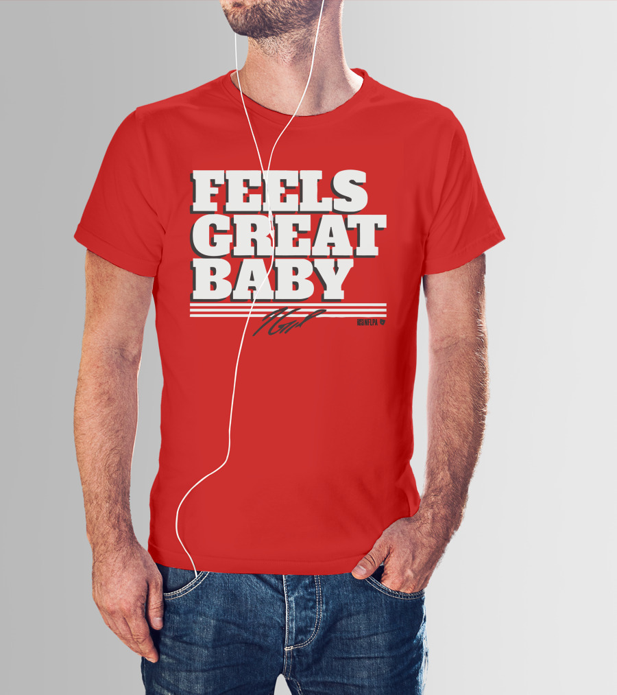 Jimmy Garoppolo Feels Great Baby NFLPA T-Shirt