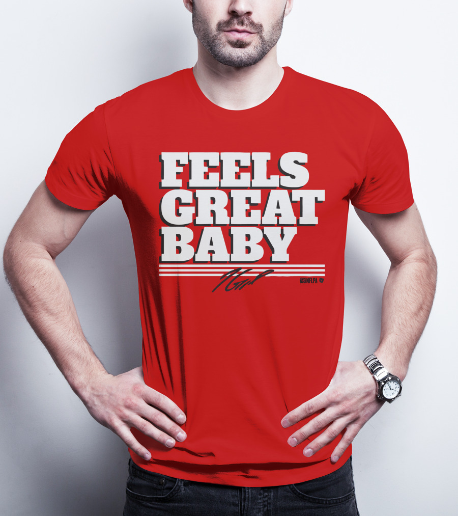 Jimmy Garoppolo Feels Great Baby NFLPA T-Shirt