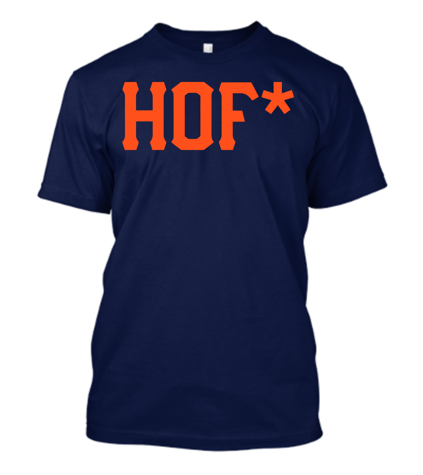 HOF* Navy Orange T-Shirt