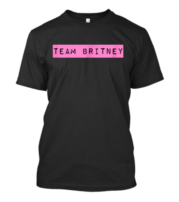 Team Britney Pink Banner T-Shirt
