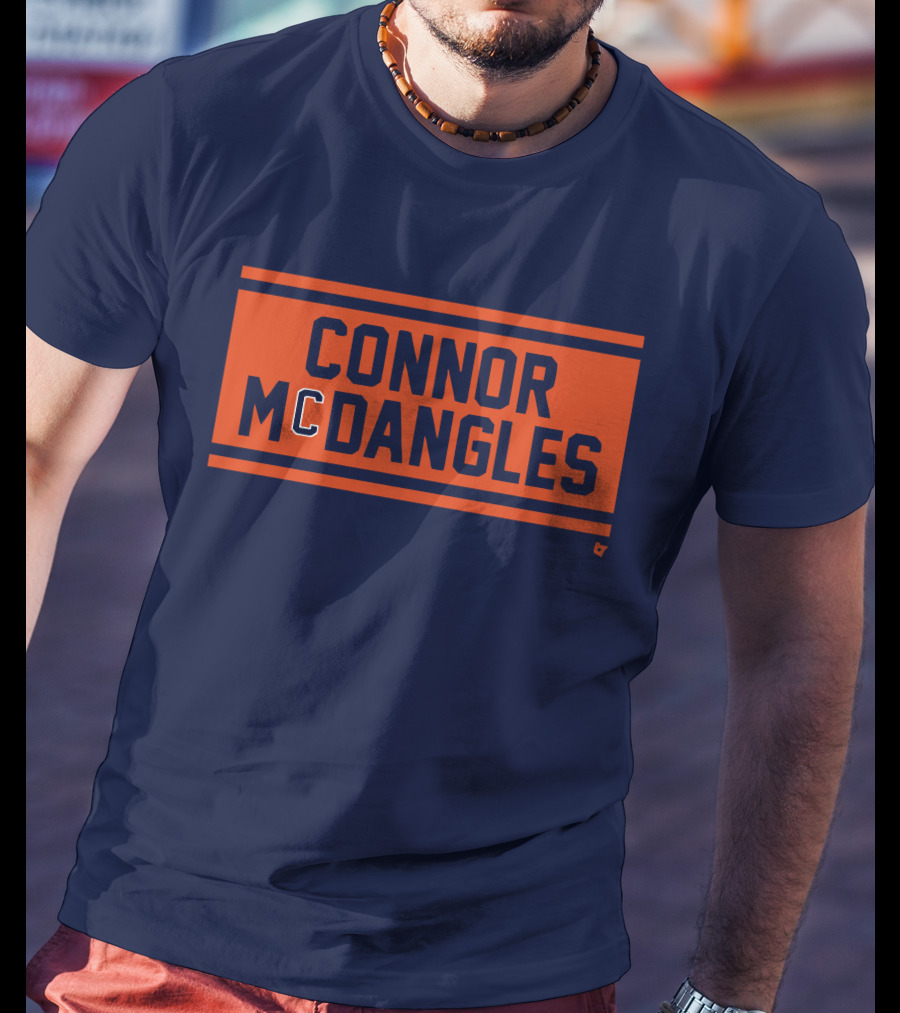 Connor McDavid McDangles Text Block T-Shirt