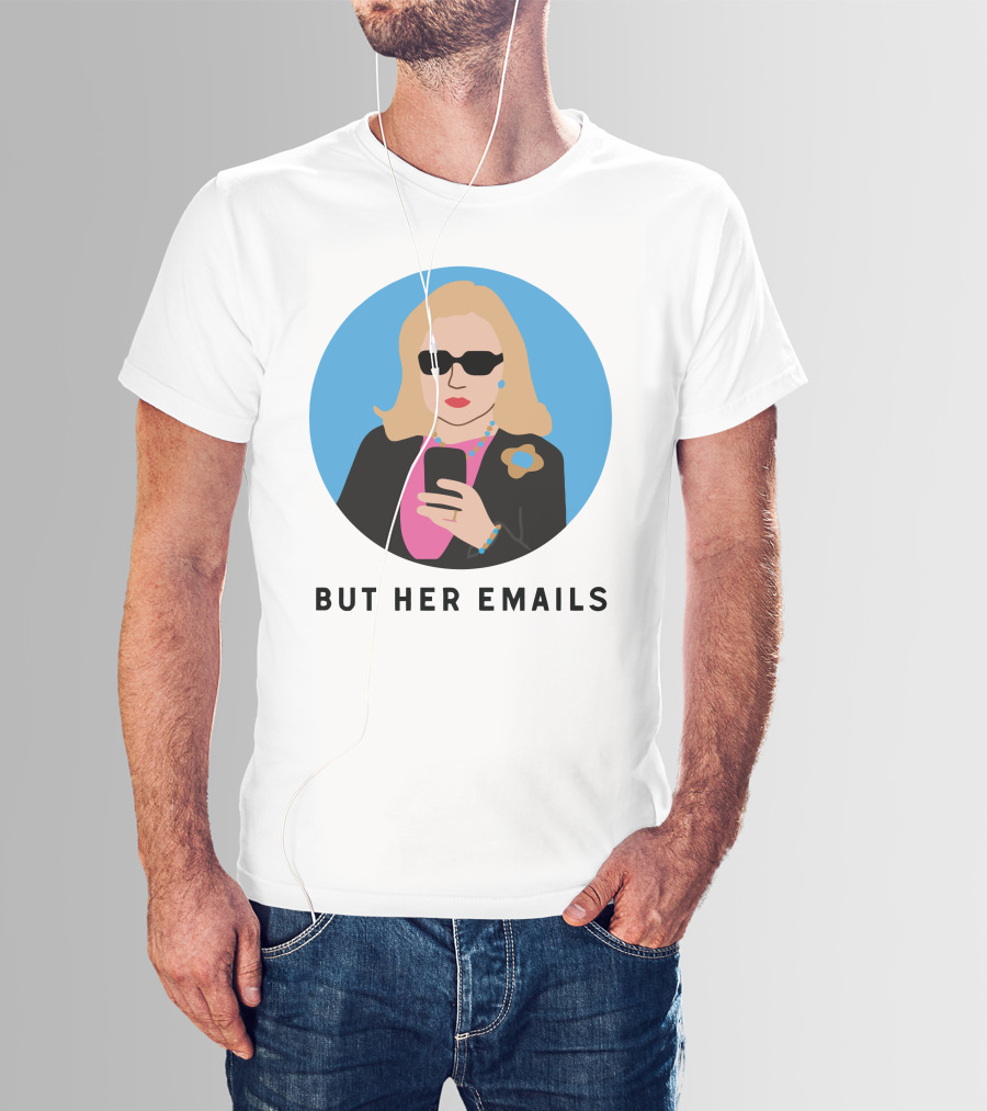 Hillary Clinton But Her Emails Iconic Sunglasses Meme T-Shirt