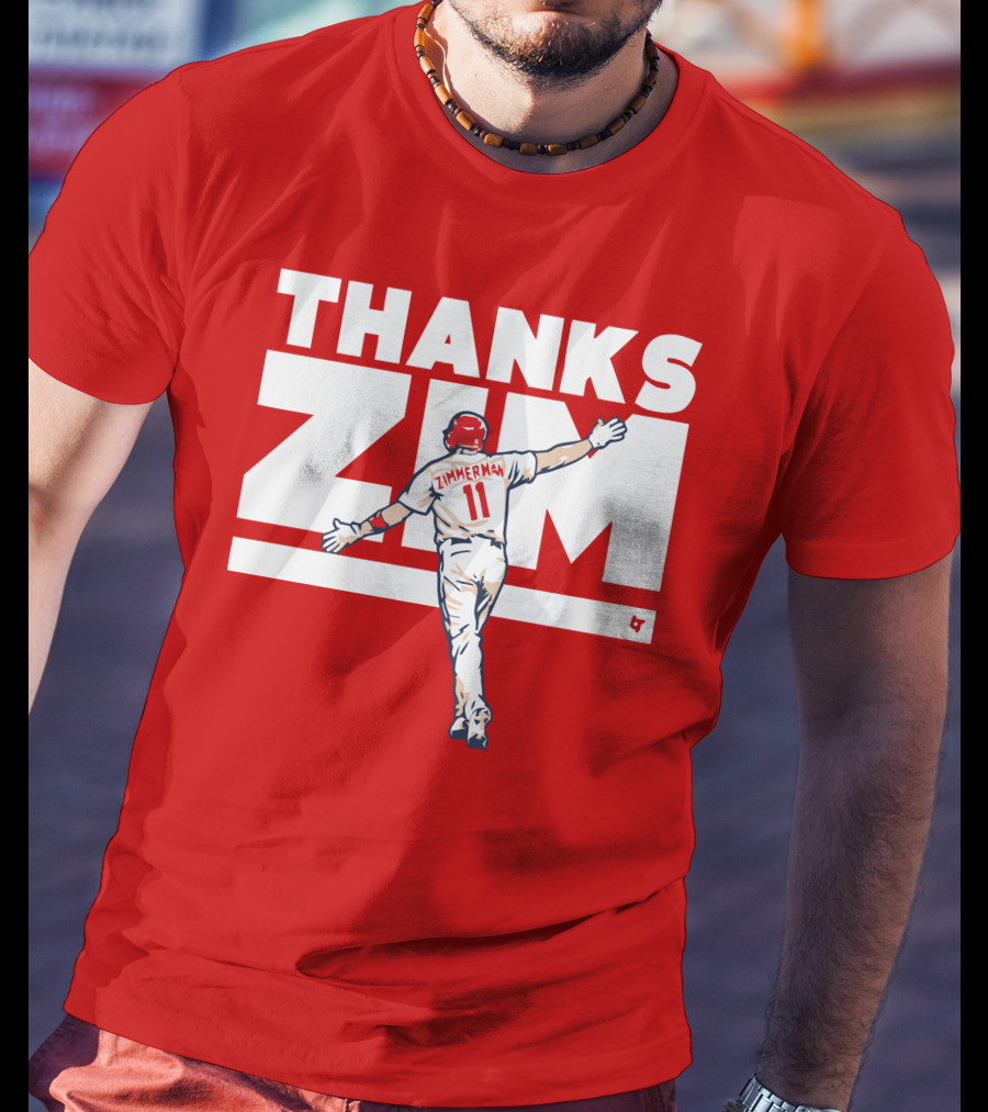 Thanks Zim Ryan Zimmerman 11 T-Shirt