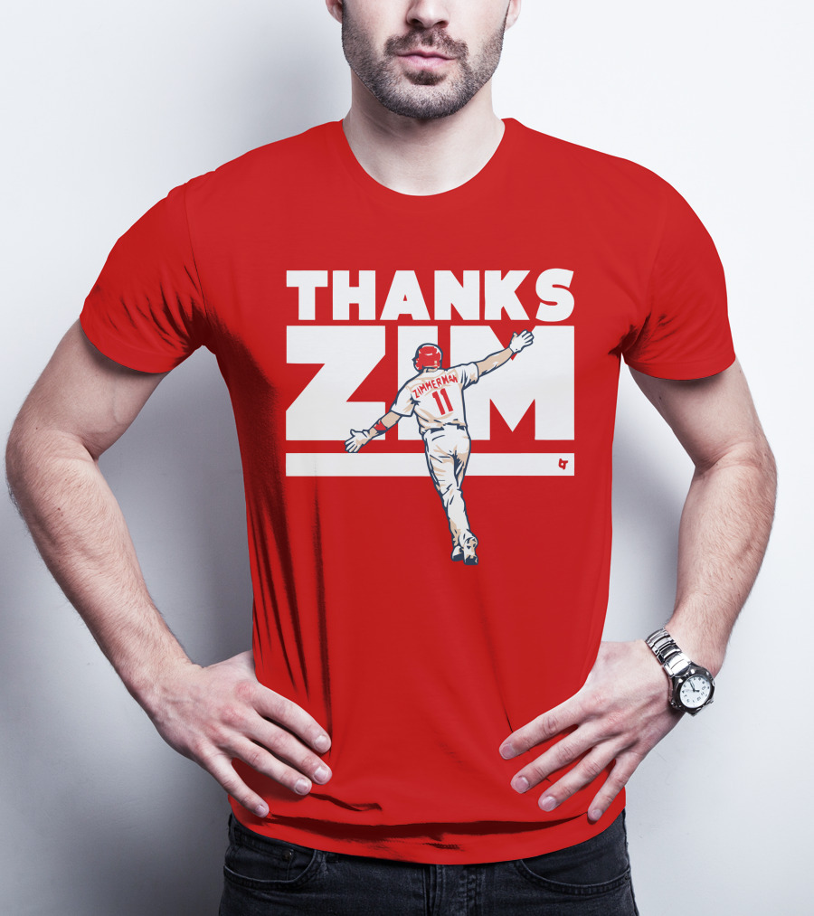 Thanks Zim Ryan Zimmerman 11 T-Shirt