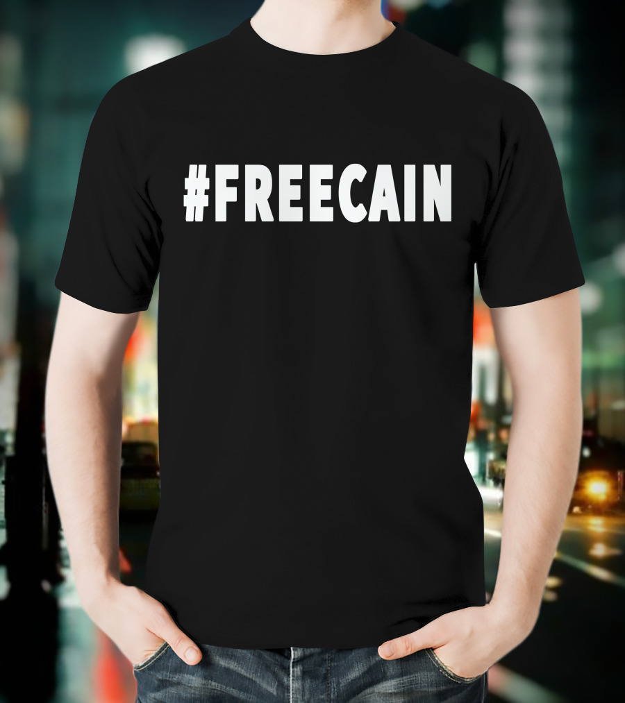 FreeCain Text T-Shirt