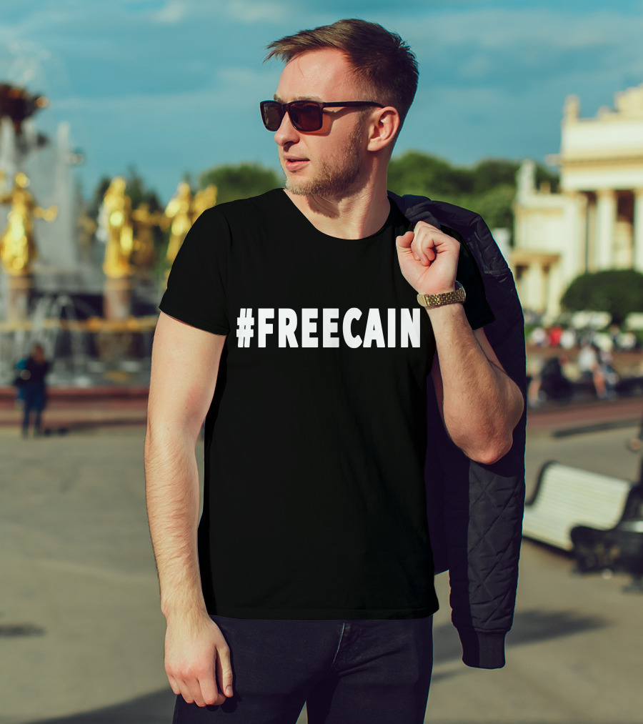 FreeCain Text T-Shirt