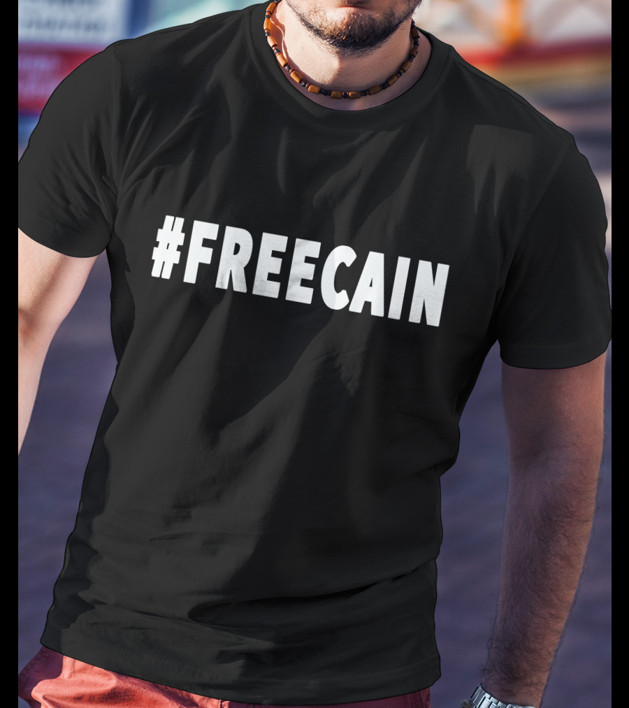 FreeCain Text T-Shirt