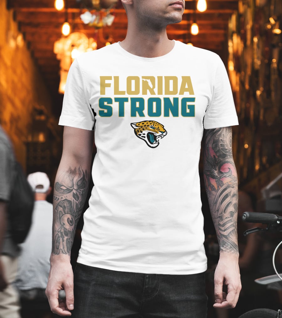 Florida Strong Jacksonville Jaguars Fan Gear T-Shirt
